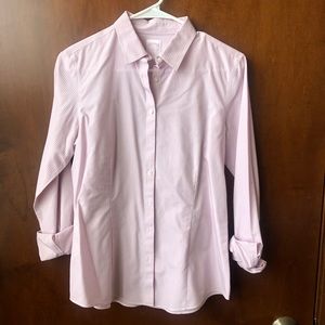 Brooks Brothers Light Pink Striped Dress Shirt